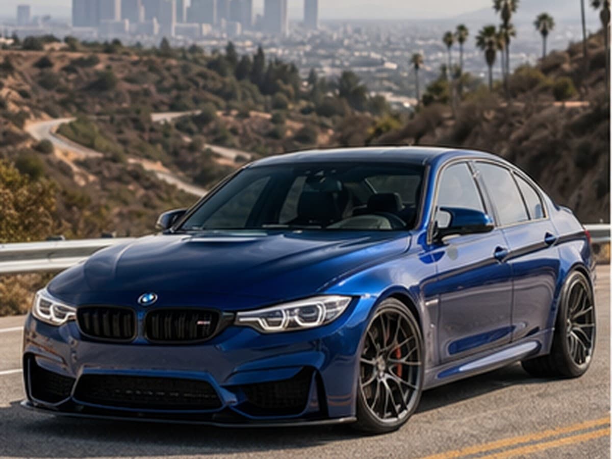 BMW M-inspired performance build with carbon aero and forged wheels